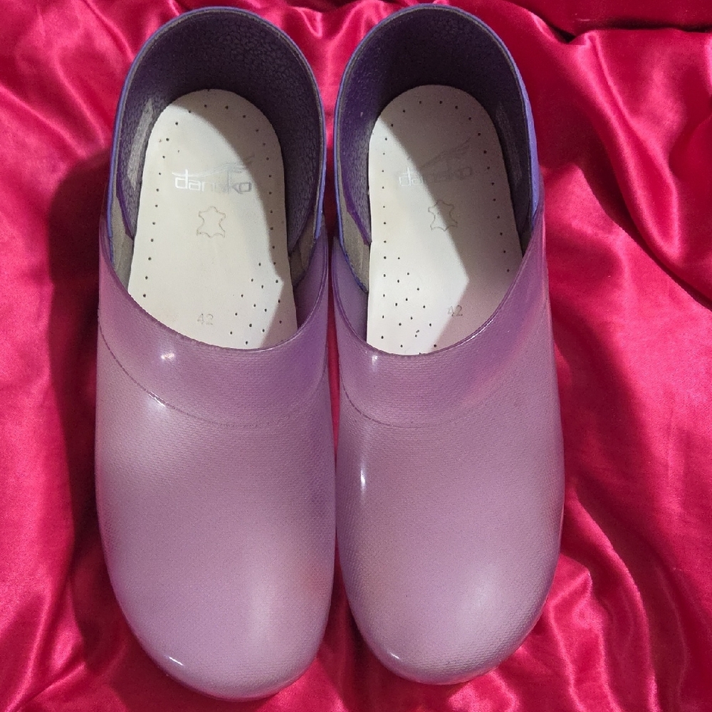 Purple DANSKO Slip-On Clog Shoes